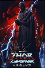 Christian Bale Thor Love and Thunder Autograf 12" x 18" Plakat filmowy BAS na sprzedaż  Wysyłka do Poland