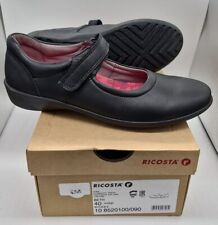 Ricosta black leather for sale  BRISTOL