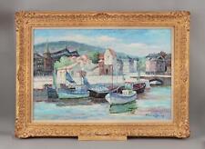 harbor oil painting for sale  Cumberland