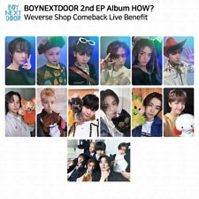 Usado, BOYNEXTDOOR 2º EP Álbum COMO? Cartão fotográfico Weverse Shop Comeback Live Benefit comprar usado  Enviando para Brazil