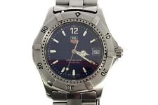 *EXCELENTE+5* TAG HEUER Professional WK1113-0 data mostrador azul relógio masculino quartzo 200M comprar usado  Enviando para Brazil