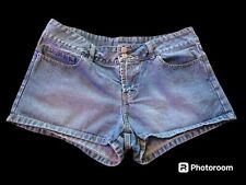 Vintage 90s Bongo Denim Shorty Shorts, Blue Jeans, Size 11 for sale  Shipping to South Africa