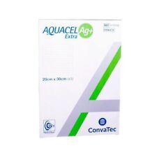 AQUACEL Ag Extra 20 x 30 cm Sterylny kompres opatrunkowy ze srebrem / 5 szt., używany na sprzedaż  Wysyłka do Poland