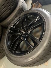 Genuine Audi A6 A4 Gloss Black 19" Alloy Wheels 4K0601025H S-Line S6 S4 A7 A5 A8 for sale  SWANLEY