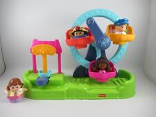 Fisher Price Little People Carnival Ferris Wheel Playset And Figures 2015 Mattel for sale  Shipping to South Africa