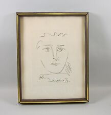 Used, PABLO PICASSO "POUR ROBY" Framed Etching with COA from Collectors Guild  for sale  Shipping to Canada