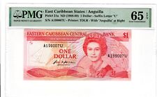 Caribe Oriental 1988 $1 PMG 65 EPQ #425-36 segunda mano  Embacar hacia Argentina