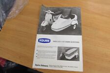 Squire sidecars range for sale  LEICESTER