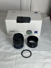 Used Zeiss 50mm f2 Loxia Planar Sony FE w/ filter   A++ condition - USA for sale  Shipping to South Africa