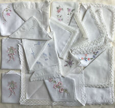 Vintage lace embroidered for sale  NORWICH