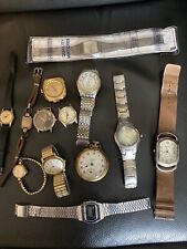 Vintage watches joblot. for sale  STAFFORD
