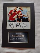 Paramore signed framed for sale  DAGENHAM