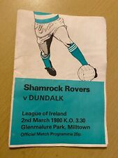 Shamrock rovers dundalk for sale  Ireland