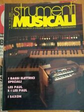 Strumenti musicali 1981 usato  Goro