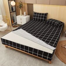 Lençóis de cama seis lados com zíper capas protetoras de colchão lençóis totalmente ajustados comprar usado  Enviando para Brazil
