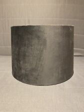 Grey drum lamp for sale  DEREHAM