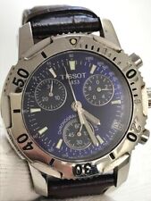 Usado, Relógio cronógrafo Tissot PRS200 quartzo masculino mostrador azul fabricado na Suíça redondo T362 comprar usado  Enviando para Brazil