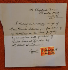 1930s letter andrews for sale  FORDINGBRIDGE