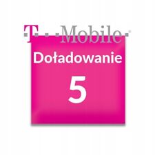 Doładowanie T-Mobile 5 zł PLN AUTOMAT 24/7 PL WYSYŁKA W 2 MINUTY na sprzedaż  PL