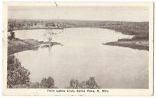 Santa Rosa Novo México quase perfeito ~ Twin Lakes Club vista aérea 1927, usado comprar usado  Enviando para Brazil