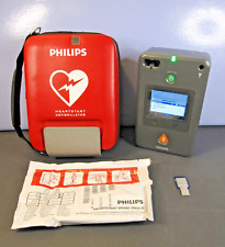 Philips Heartstart FR3 con estuche, almohadillas, llave, tarjeta de memoria 861389 segunda mano  Embacar hacia Argentina