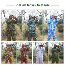 Bionic Camouflage Suit Men 3D Maple Leaf Ghillie Jungle Mesh Hunting Clothes, used for sale  Shipping to South Africa