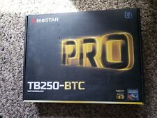 BIOSTAR TB250-BTC+ 8 Slot Mining Motherboard Celeron CPU included for sale  Shipping to South Africa