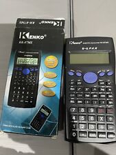 Calculadora científica Kenko KK-87MS calculadora de batería en caja matemáticas vintage, usado segunda mano  Embacar hacia Argentina