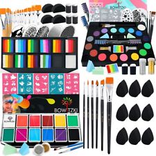 5 Pack Face Painting Kit for Kids Party Professional Face Paint Kit Bundle Kit, used for sale  Shipping to South Africa