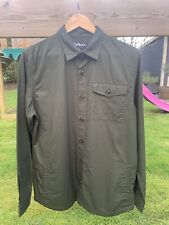 Barbour overshirt green for sale  LINCOLN
