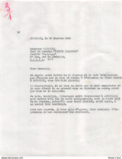 1945 lettre ordeaux d'occasion  France