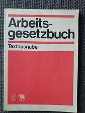Arbeitsgesetzbuch textausgabe  gebraucht kaufen  Deutschland
