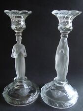 Anciens bougeoirs cristal d'occasion  France