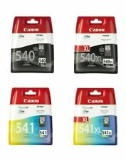 Genuine Original Canon PG-540 / 540XL Black CL-541 / 541XL Colour Ink Cartridges for sale  Shipping to South Africa