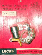 Kit de ajuste Lucas (condensador e conjunto de contato) TK9. Toyota Corolla 1200 69-74 ---> comprar usado  Enviando para Brazil
