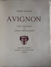 Avignon aquarelles louis d'occasion  Beauvais