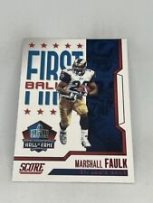 2023 Score #8 Marshall Faulk RAMS FIRST BALLOT HOF football Sku 3803 for sale  Shipping to South Africa