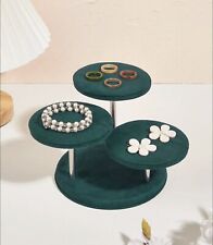 Green Velvet Jewellery Display Rack  for sale  Shipping to South Africa