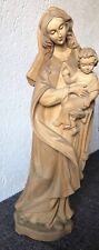 Marienstatue holz madonna gebraucht kaufen  Schwarzach