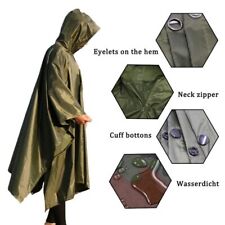 Outdoor Military Waterproof Men Raincoat Women Awning From The Rain Rain Poncho , used for sale  Shipping to South Africa