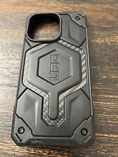 UAG Monarch Pro Case For Apple iPhone 15 PRO MAX (6.7”) Black Carbon Fiber USED! for sale  Shipping to South Africa