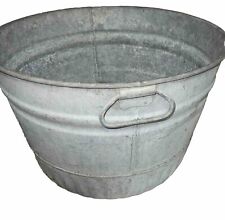 Galvanized round tub for sale  Crete