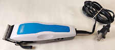 Cortador de cabelo Wahl modelo NIA azul branco máquina elétrica de corte de cabelo usada comprar usado  Enviando para Brazil
