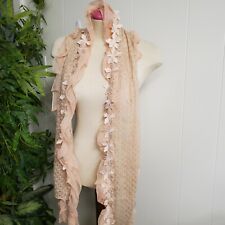Scarf ruffled embroidered for sale  Garland