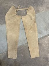 Suede chaps adult for sale  Stanchfield