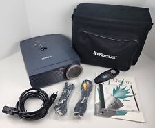 InFocus DLP Projector Digital Multimedia LP425Z w/ Case Remote & Cables for sale  Shipping to South Africa