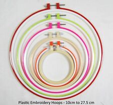 Plastic embroidery rings for sale  Shipping to Ireland