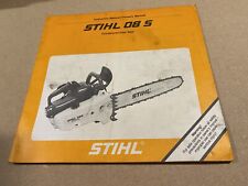 Vintage stihl instruction for sale  HUDDERSFIELD