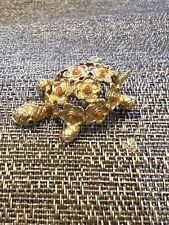 Turtle brooch gold for sale  Montgomery