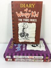 Lote de 3 libros infantiles Diary of a Wimpy para niños de tapa dura inglés y español segunda mano  Embacar hacia Mexico